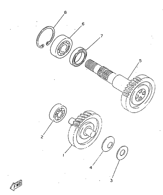 CY50R Трансмиссия