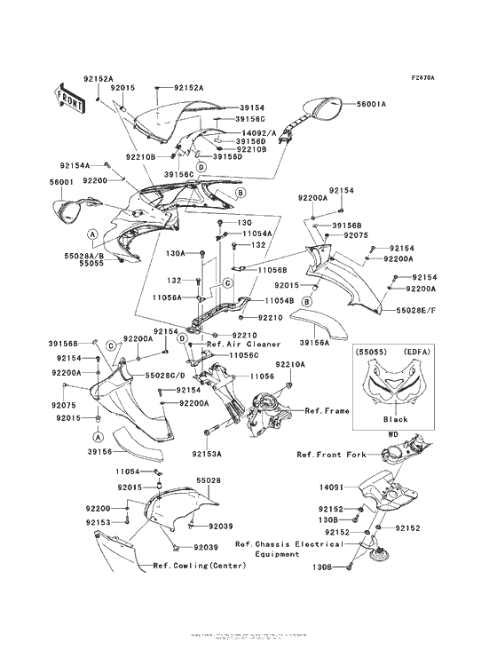 Cowling (Upper)(Edf/edfa)