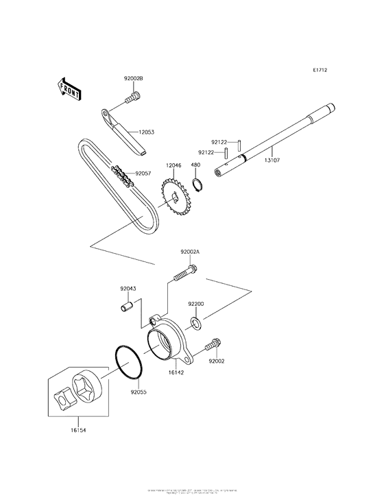 VN900 Масляный насос