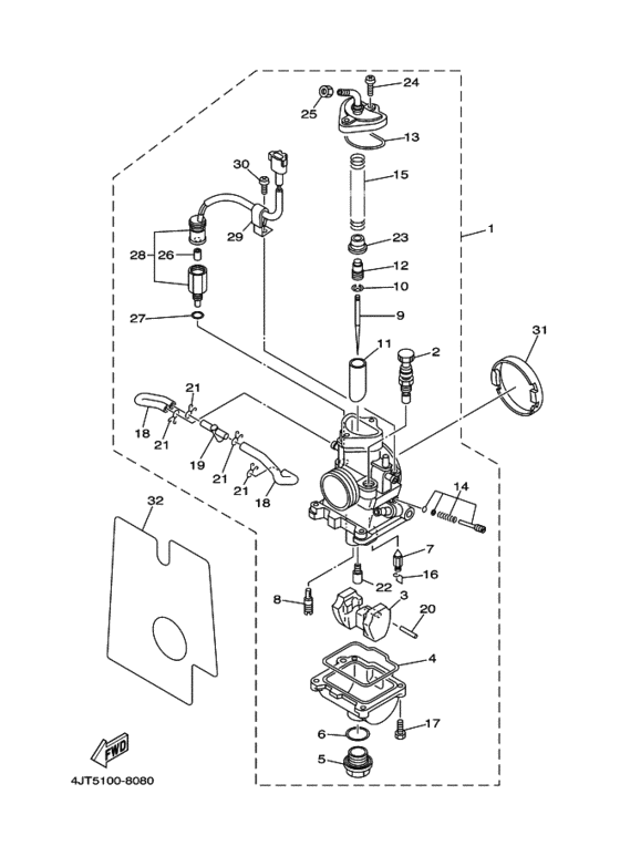 Carburetor assy