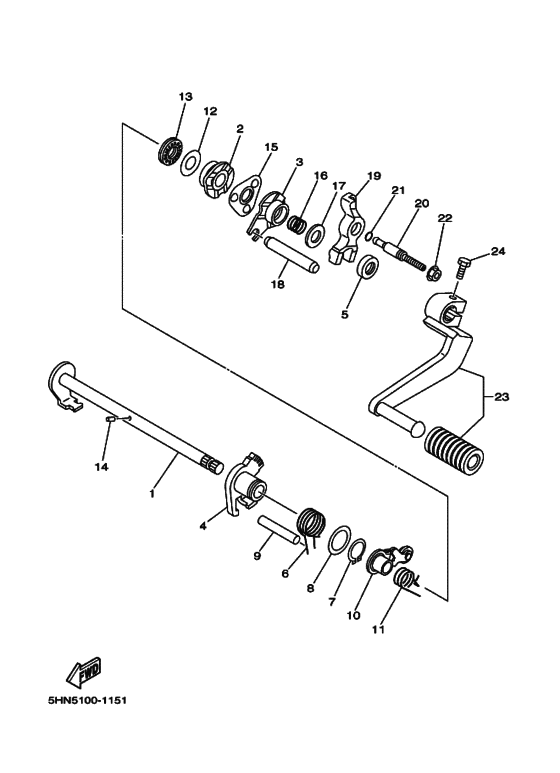 TTR90N Shaft shift