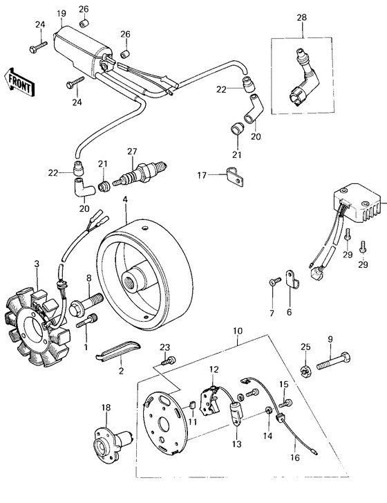 Ignition/generator/regulator