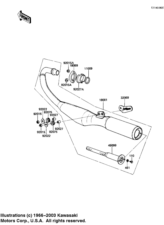 Muffler comp