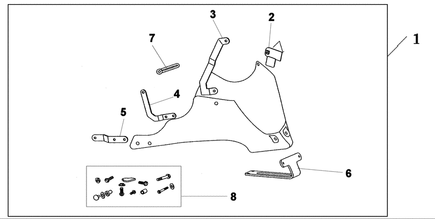 CB600F Undercowl belly pan