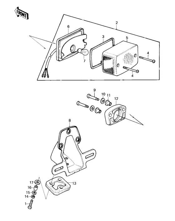 Taillight unit ass`y
