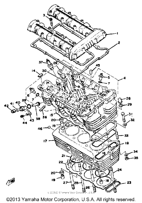 Cylinder head-cylinder