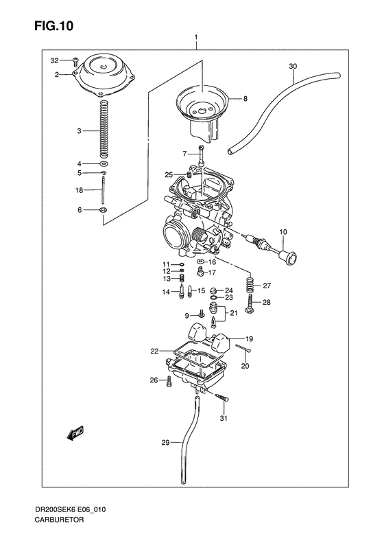 Carburetor assy