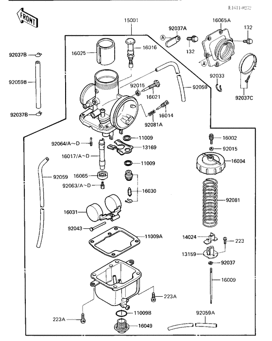 Carburetor assy