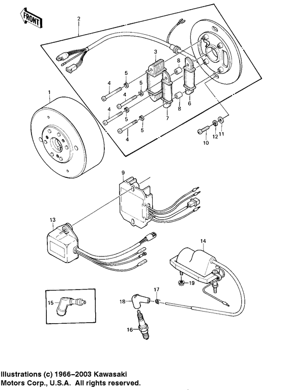 Ignition/generator/regulator