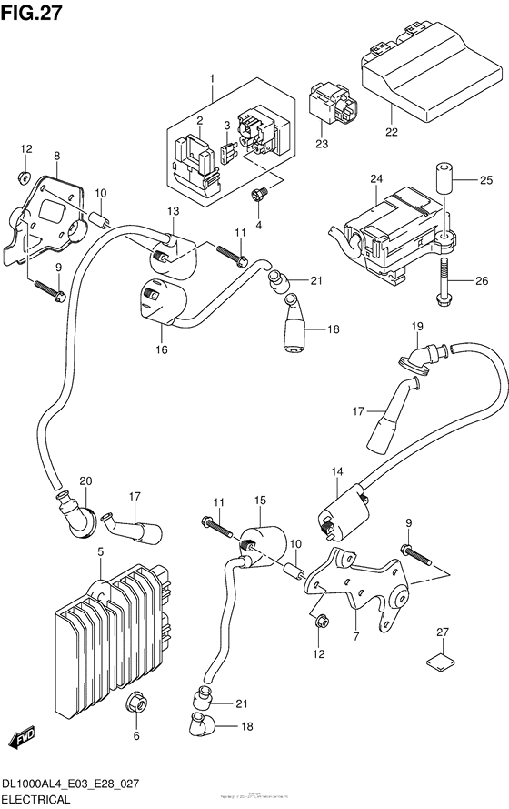 Electrical (Dl1000Al4 E28)
