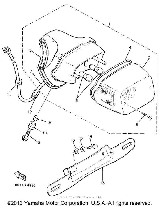 XV1100U Фонарь