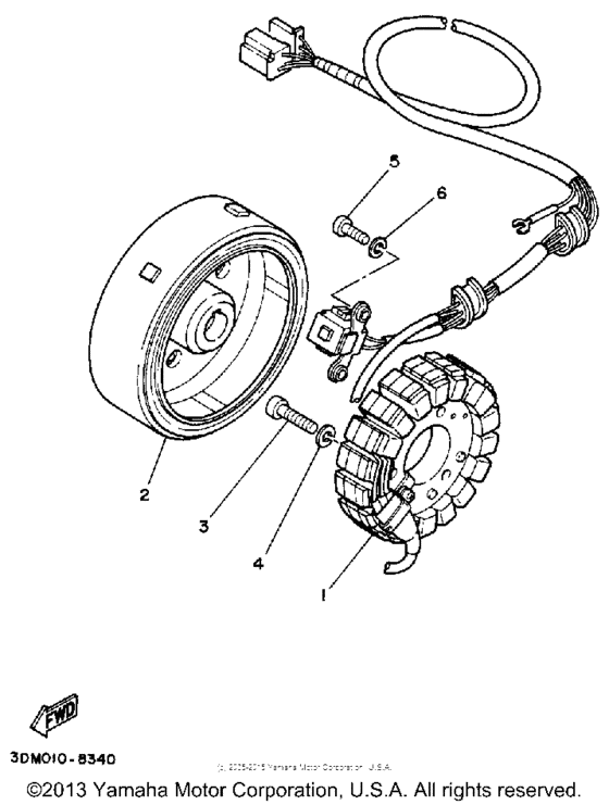 XV250 Генератор
