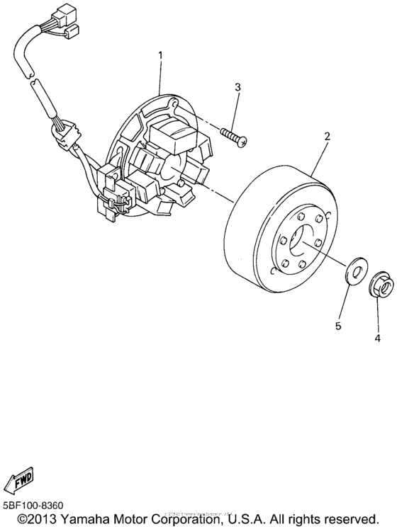 WR426FN Генератор