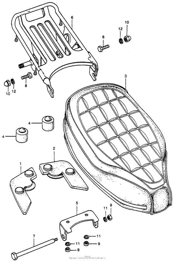Seat + sub carrier