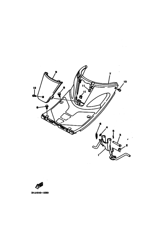 YG50D ｽﾀﾝﾄﾞ. ﾌｰﾄﾚｽﾄ
