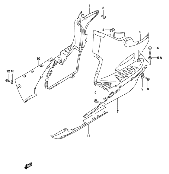 Side leg shield