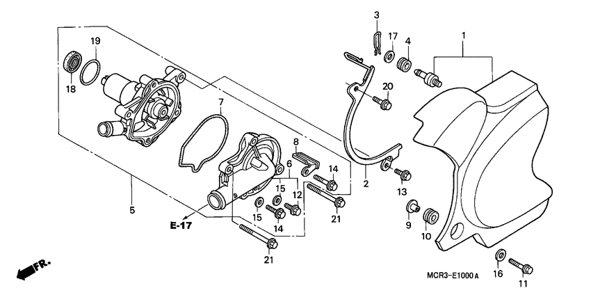VT750DC2 Водяная помпа