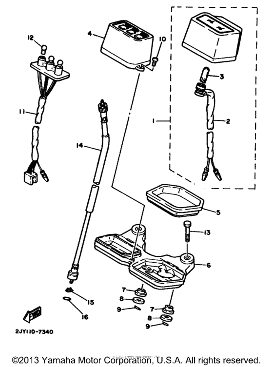 TW200T Приборы