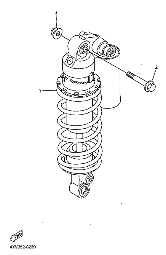 YZF-R1 Задняя подвеска