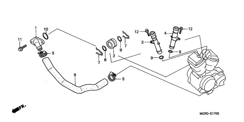 VT750DC2 Труба водная