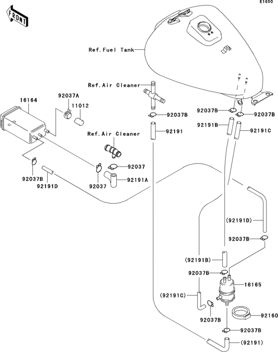 BN125 Топливная система