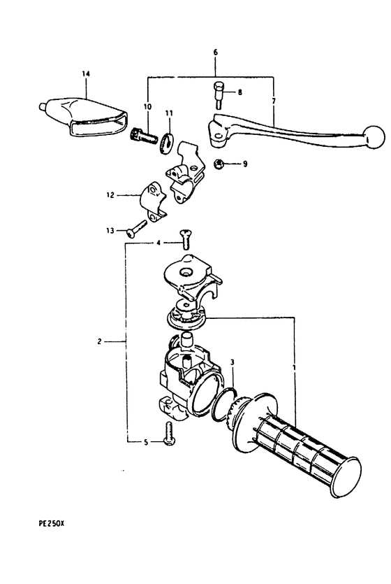 Rh handle grip