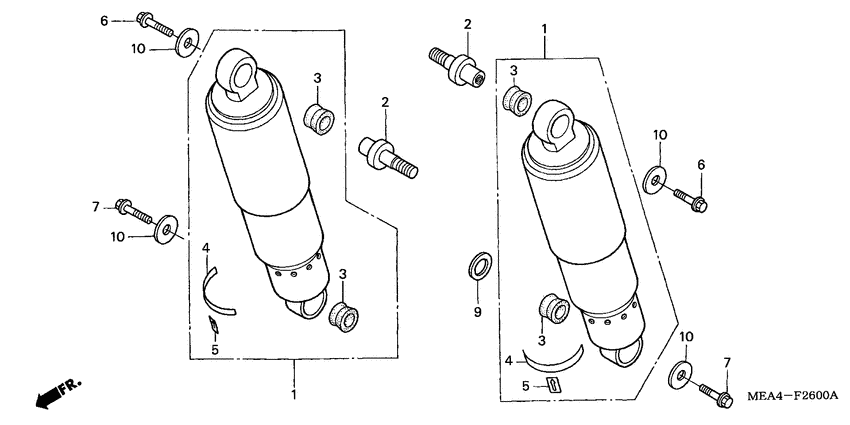 Rear cushion