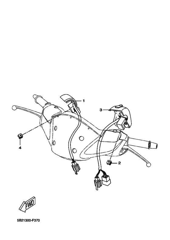 VP250 Handle switch & lever