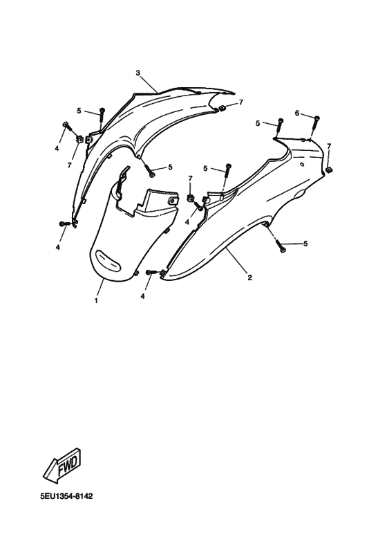 YH50 Боковая крышка