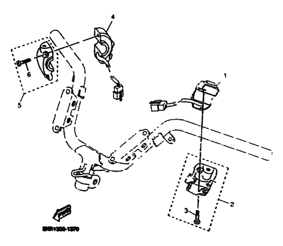 YP125E Interruptor  manillar&palanc