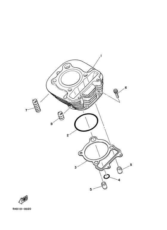 SR125 Цилиндры