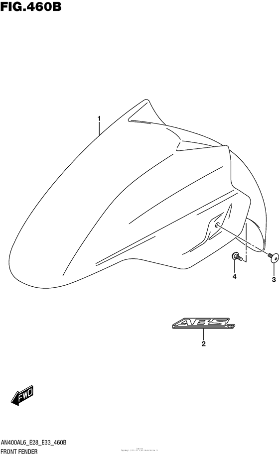 Front Fender (An400Zal6 E28)