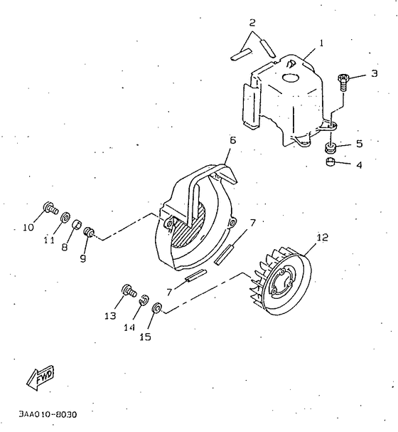 CW50 Кожух вентилятора