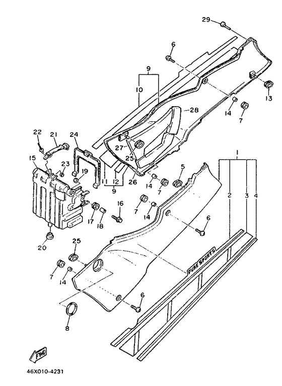 Side cover / oil tank
