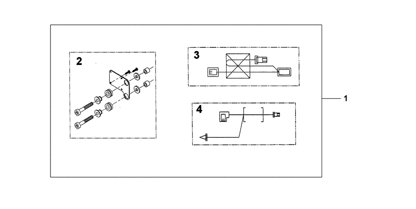 CBF1000 Heated grip att.