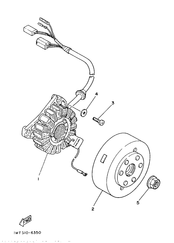 RD350LC Генератор