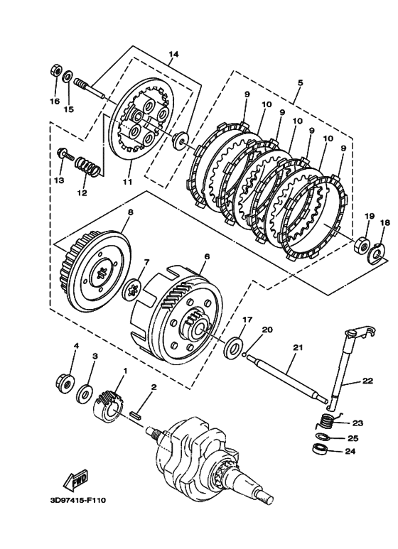 Схема ybr 125