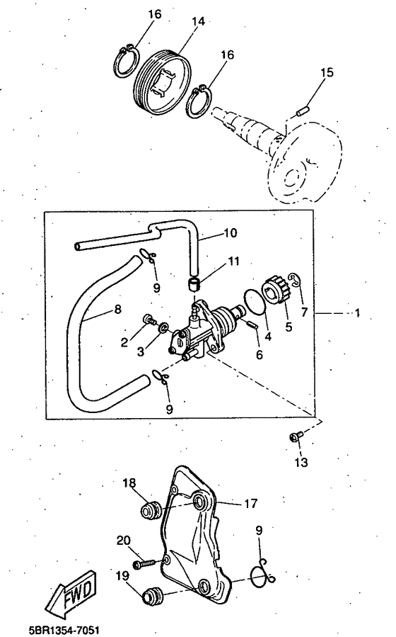 YQ50 Масляный насос
