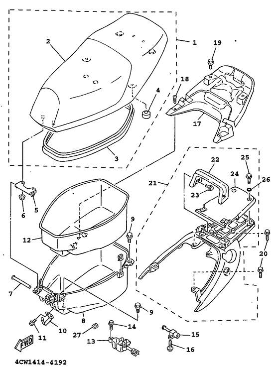 Seat. carrier
