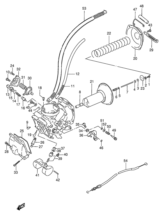 Carburetor assy