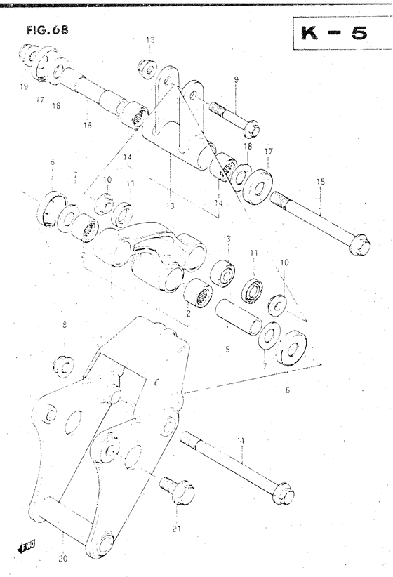 Cushion lever
