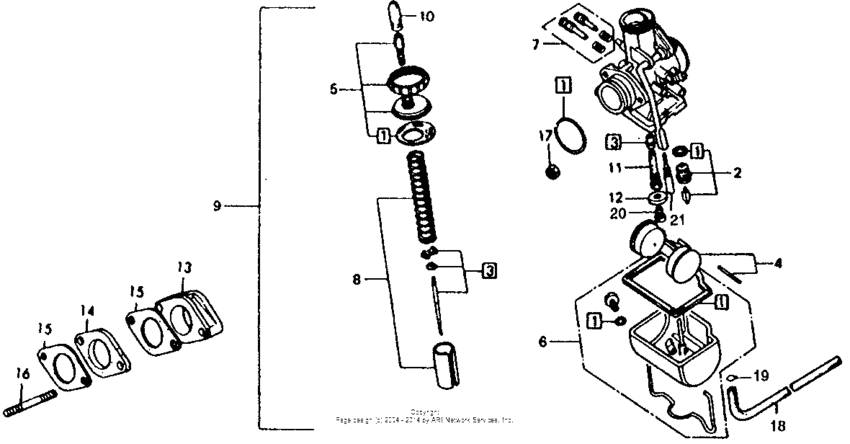 Carburetor (1) k-76
