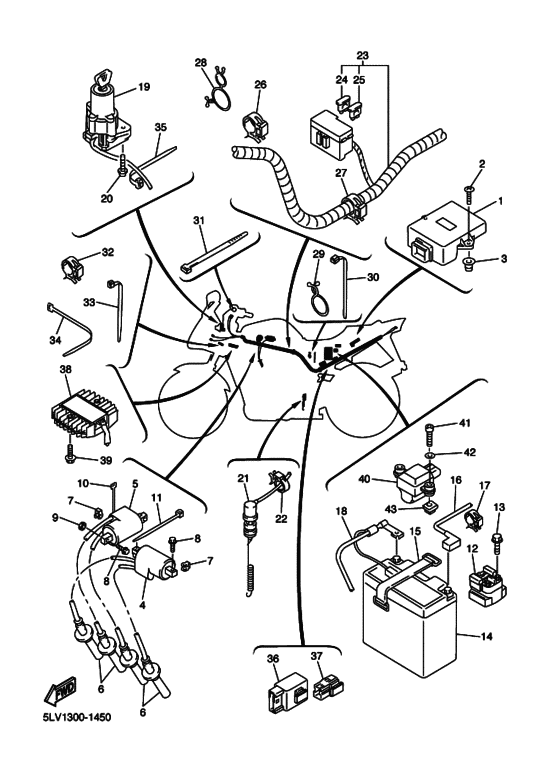 FZS1000 Equipo electrico