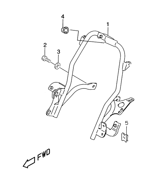 Brace, radiator