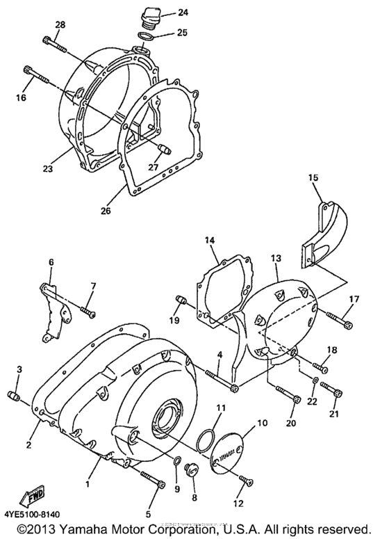 XVZ13LTKC Боковые крышки
