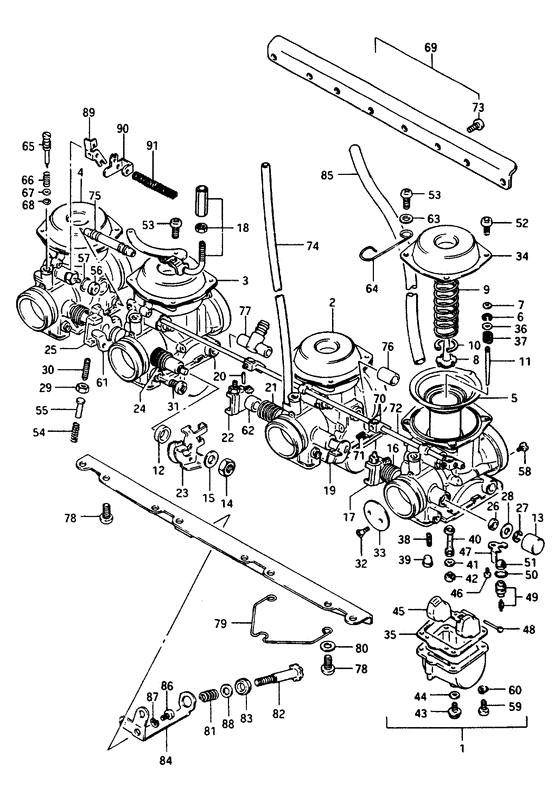 Carburetor assy