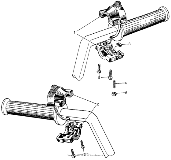 Turn signal switch + horn switch (1)