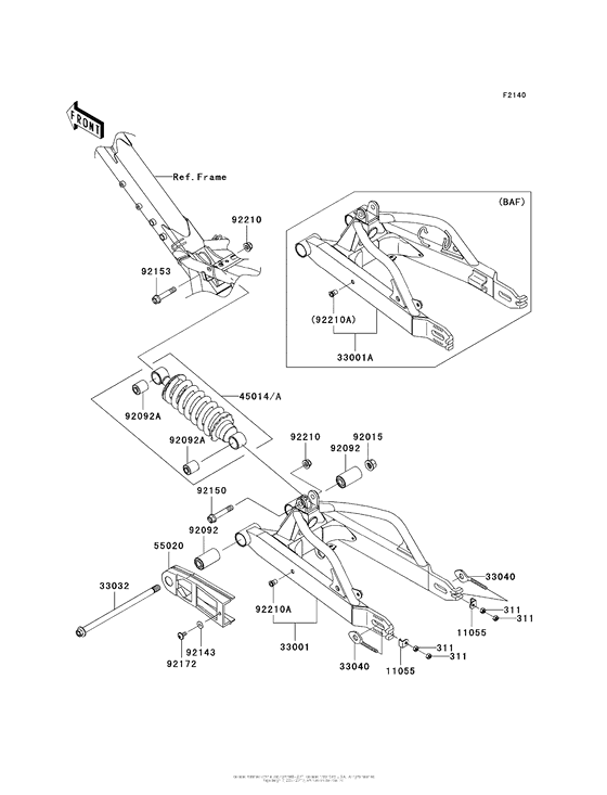 Swingarm/shock Absorber