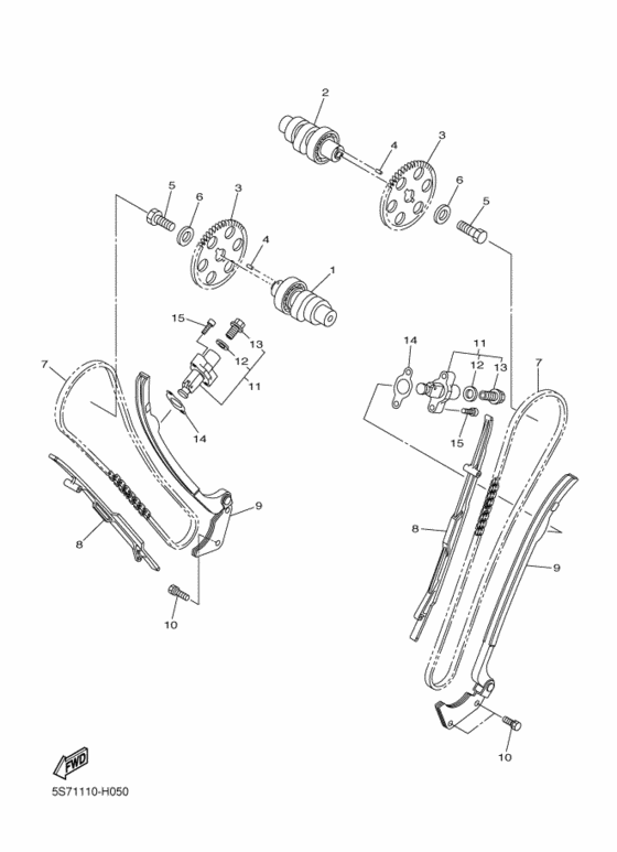 Camshaft & chain