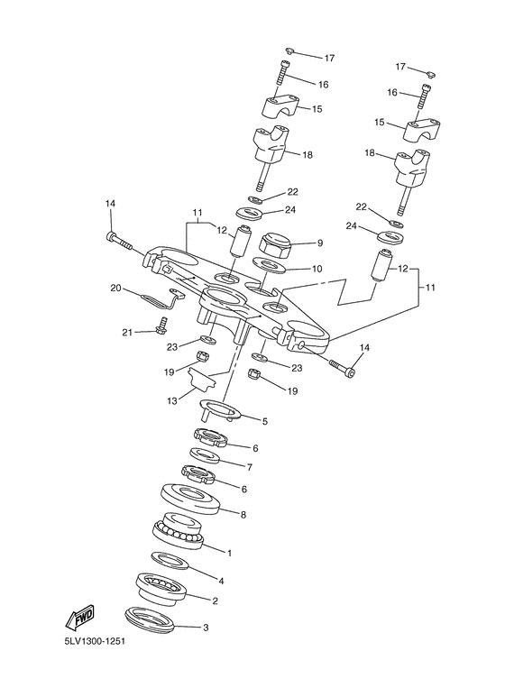FZS1000 Управление